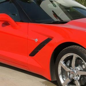 C7 Corvette GM Stingray Fender Emblem,Exterior
