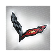 C7 Corvette Illuminated LED Rear Emblem - Carbon Flash - ORACLE™,Exterior