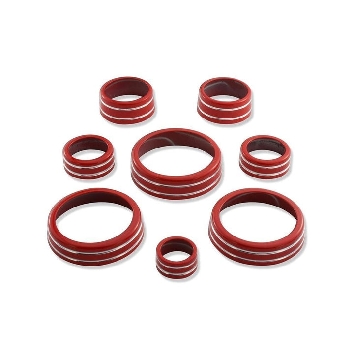 C7 Corvette Interior Trim Ring Knob Covers - Billet : Stingray, Z06,Interior