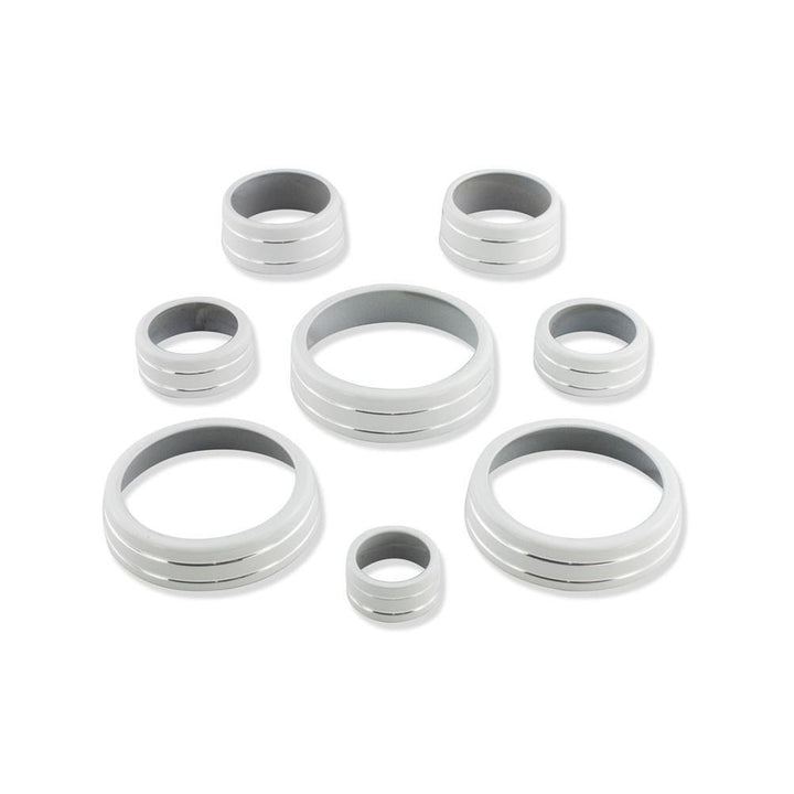 C7 Corvette Interior Trim Ring Knob Covers - Billet : Stingray, Z06,Interior