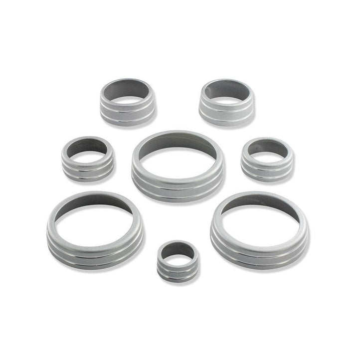 C7 Corvette Interior Trim Ring Knob Covers - Billet : Stingray, Z06,Interior