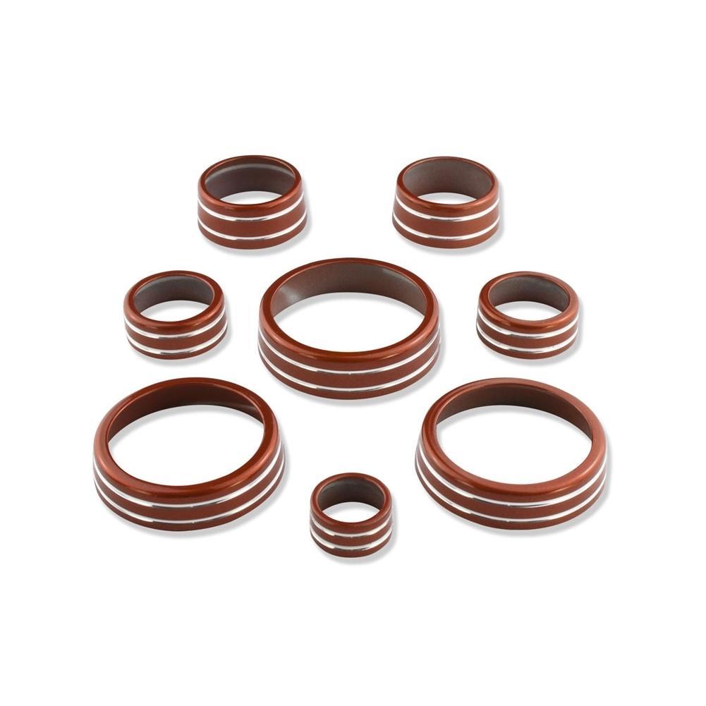 C7 Corvette Interior Trim Ring Knob Covers - Billet : Stingray, Z06,Interior