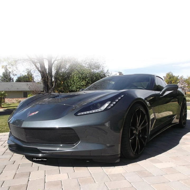 C7 Corvette One Piece Lower Valance Grille,Exterior