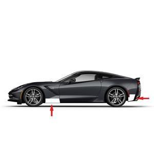 C7 Corvette Paint Fender Protection/4 Pc. Kit,Exterior