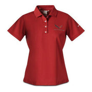 C7 Corvette Polo - Ladies Nike Dri Fit Performance Polo : Pro Red,Apparel