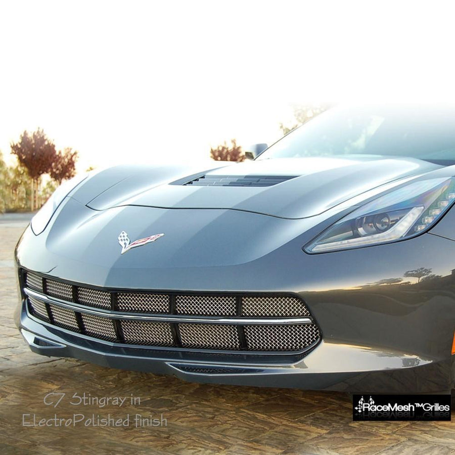 C7 Corvette RaceMesh Lower Valance Grille,0