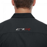 C7 Corvette Racing Jake Under Armour Button Down Shirt : Black,Apparel