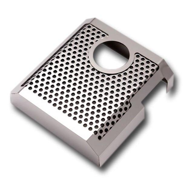 C7 Corvette Stingray Brake Master Cylinder Cover Polished - Perforated : Manual,Engine