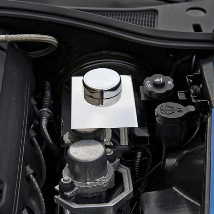 C7 Corvette Stingray Brake Master Cylinder Cover w/ Cap Cover Polished,Engine
