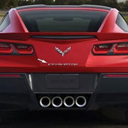 C7 Corvette Stingray Chrome Rear Letters,Exterior