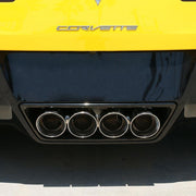 Corsa Corvette Exhaust System (14764/14764BLK): 2.75” Quad 4.50” Round Tip Corsa Sport Valve-Back Performance Exhaust For C7 Corvette Stingray,Exhaust