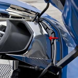 C7 Corvette Stingray Factory Intake Tube Cover Perforated Polished,Engine