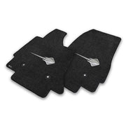 C7 Corvette Stingray Floor Mats - Lloyds Mats with Stingray Emblem: Black,Interior