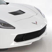 C7 Corvette Stingray Front Grille - GT Corsa : Black w/Brushed Port Accent Trim/Fasteners,Body Parts