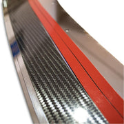 C7 Corvette Stingray Front Lip Spoiler/Splitter Polished w/ Carbon Fiber Overlay w/ "CORVETTE" Script Inlay,0