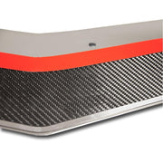 C7 Corvette Stingray Front Lip Spoiler/Splitter Polished w/ Carbon Fiber Overlay w/ "STINGRAY" Script Inlay,Exterior