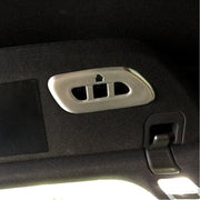 C7 Corvette Stingray Garage Door Opener / Homelink Cover - Brushed Aluminum,Interior