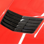 C7 Corvette Stingray Hood Vent Direct Fit - Carbon Fiber,Exterior