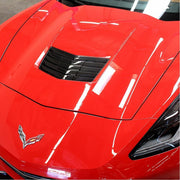 C7 Corvette Stingray Hood Vent Direct Fit - Carbon Fiber,Exterior