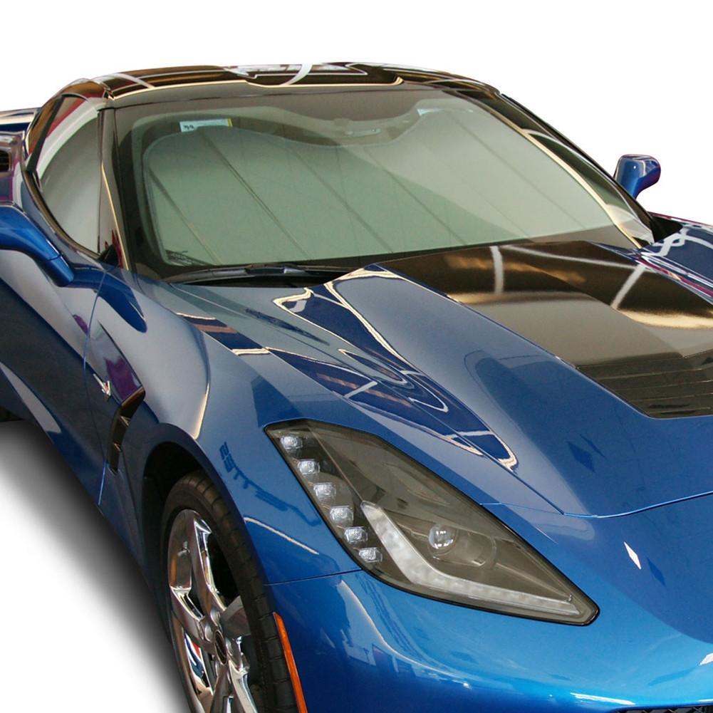 C7 Corvette Stingray Insulated Silver Accordion Style Sunshade,Car Care