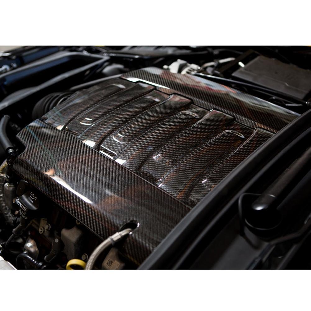 C7 Corvette Stingray Intake Manifold Plenum Cover - Carbon Fiber ...
