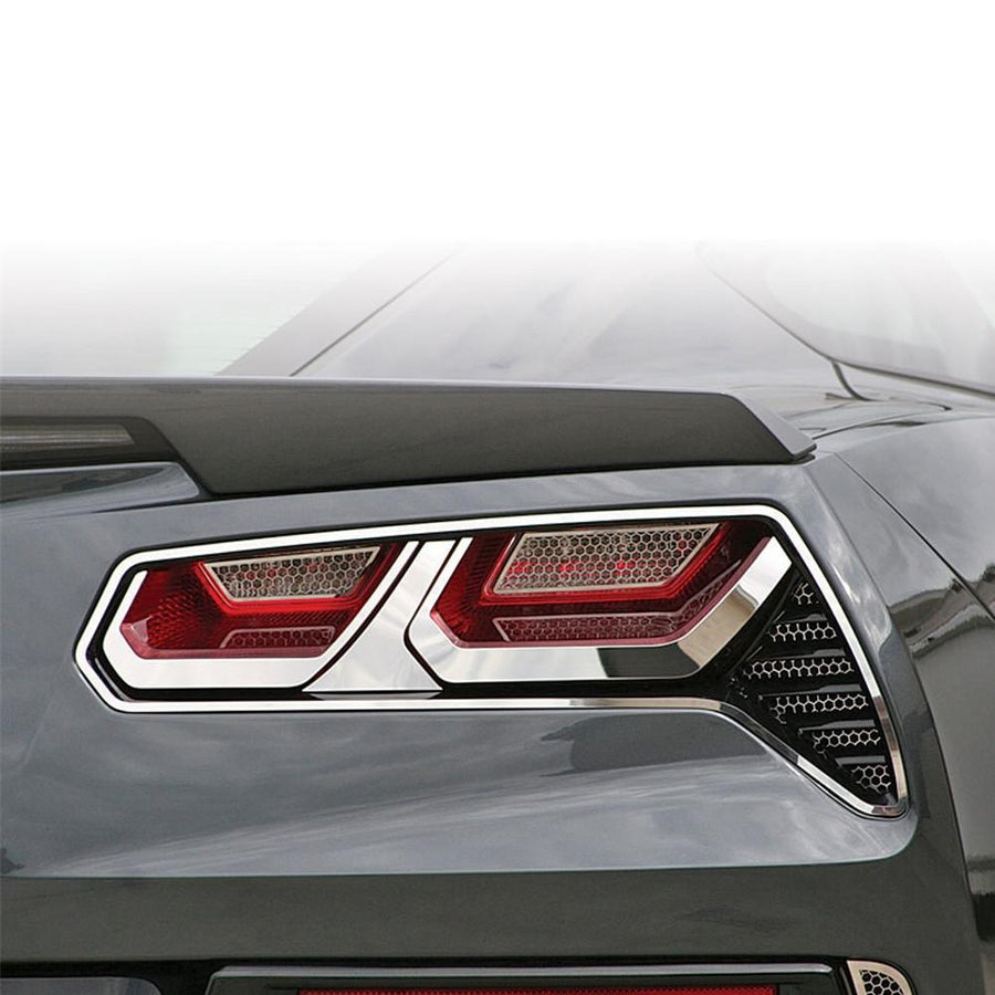 C7 Corvette Stingray Matrix Back-Up Light Grilles,Exterior
