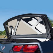 C7 Corvette Stingray Polished Trunk Lid Trim with Brushed Brace : 2014-2015 Convertible,Exterior