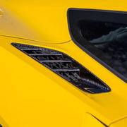 C7 Corvette Stingray Quarter Panel Vents - Carbon Fiber,Exterior