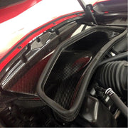 C7 Corvette Stingray Radiator Exit Duct - Carbon Fiber Katech,Exterior