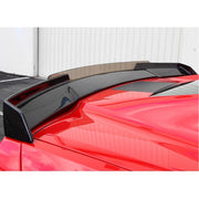 C7 Corvette Stingray Rear Deck Spoiler with Adjustable Wicker Bill - Carbon Fiber,Exterior