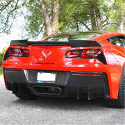 C7 Corvette Stingray Rear Diffuser only - Carbon Fiber Katech,Exterior