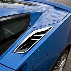C7 Corvette Stingray Rear Quarter Vent Set 10Pc Polished,Exterior