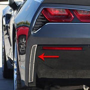 C7 Corvette Stingray Rear Valance Vent Grilles - Matrix,Exterior