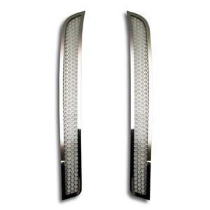 C7 Corvette Stingray Rear Valance Vent Grilles - Matrix,Exterior