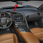 C7 Corvette Stingray Rear View Mirror Trim with "CORVETTE" Script : Auto-Dim Mirror,Interior