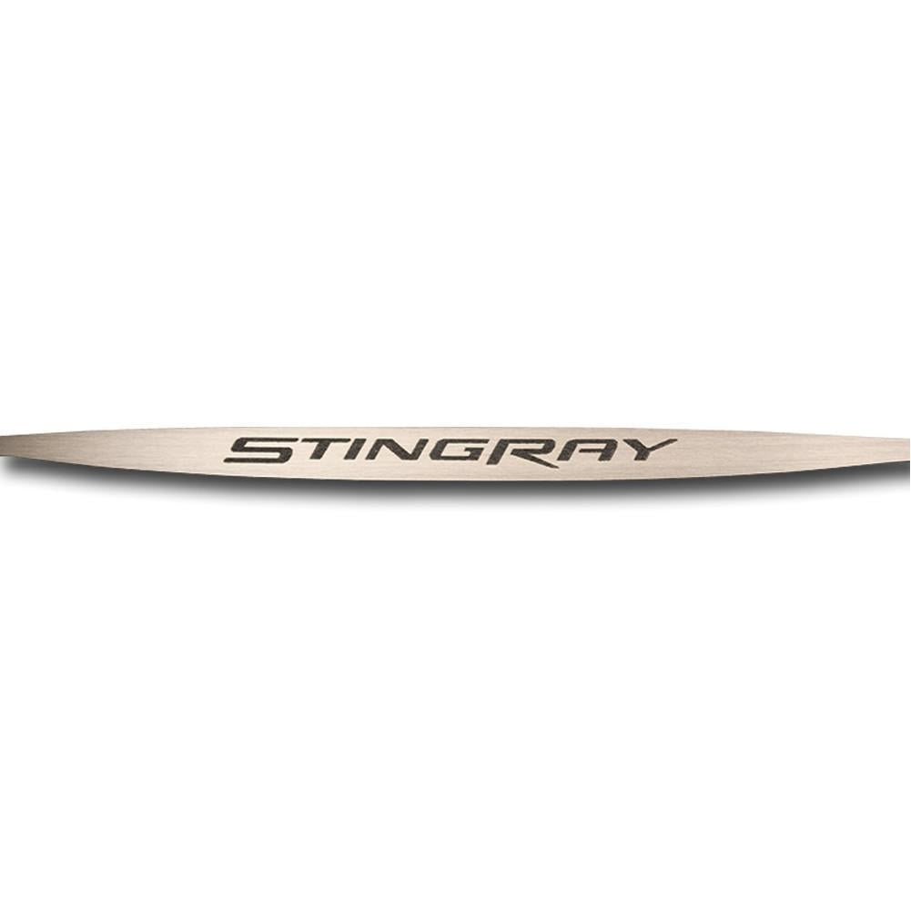 C7 Corvette Stingray Rear View Mirror Trim with "STINGRAY" Script : Auto-Dim Mirror,Interior
