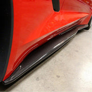 C7 Corvette Stingray Side Rocker Extensions - Carbon Fiber,Exterior