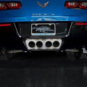 C7 Corvette Stingray Standard Exhaust Port Filler Panel,Exhaust