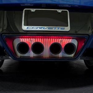 C7 Corvette Stingray Standard Exhaust Port Filler Panel,Exhaust