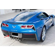 C7 Corvette Stingray Tag Back Carbon Fiber w/Polished Trim,Exterior