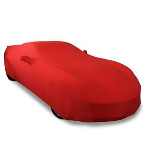 C7 Corvette Ultraguard Plus Stretch Satin Car Cover- Red - Indoor,Car Care