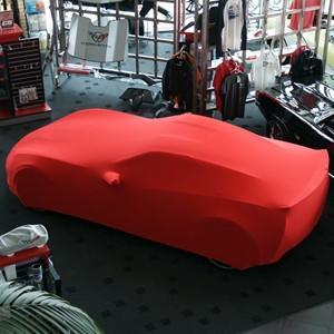 C7 Corvette Ultraguard Plus Stretch Satin Car Cover- Red - Indoor,Car Care