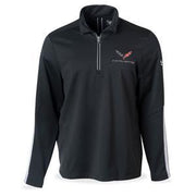 C7 Corvette Under Armour Qualifier Quarter Zip Jacket : Black,Apparel