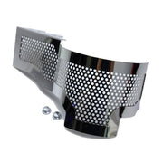 C7 Corvette Z06 - Alternator Cover Perforated Polished : Stainless Steel,0