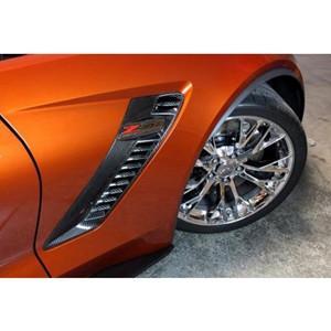 C7 Corvette Z06 Fender Vents - Carbon Fiber,Exterior