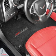 C7 Corvette Z06 Floor Mats - Lloyds Mats- Z06 Supercharged Logo,Interior