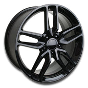 C7 Corvette Z51 Style Reproduction Wheels : Gloss Black,Wheels & Tires