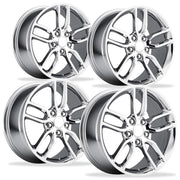 C7 Corvette Z51 Style Reproduction Wheels (Set) : Chrome,Wheels & Tires