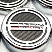 C7 Grand Sport Corvette Cap Cover Set - Chrome/Brushed/Carbon Fiber,Engine