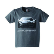 C7 Stingray Front View Youth Tee Shirt,Apparel